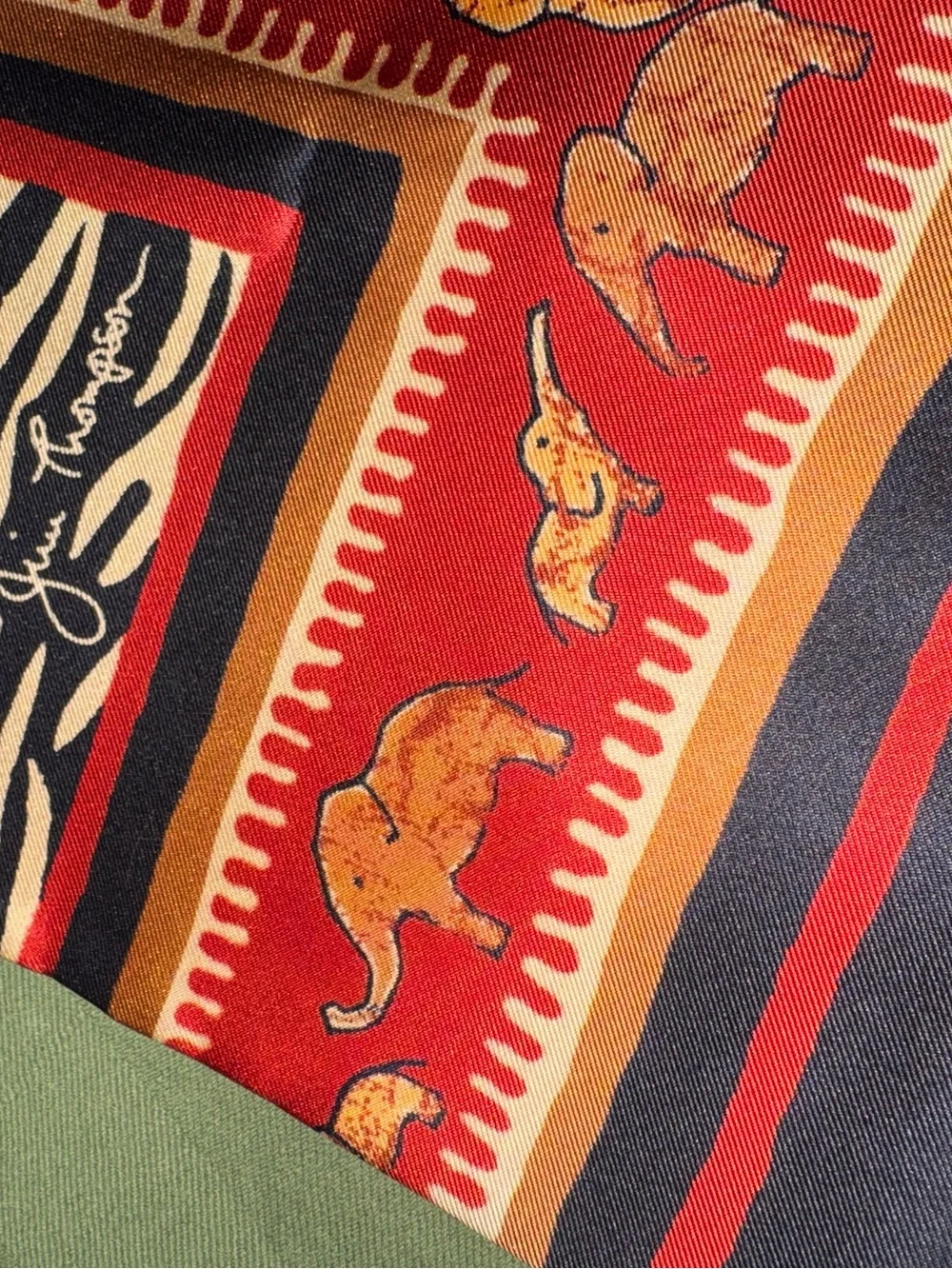 Jim Thompson zebra stripe
